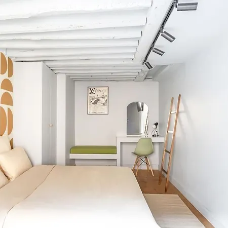 Design Et Confortable Au Coeur Du Marais Lägenhet Paris
