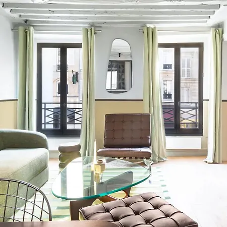 Design Et Confortable Au Coeur Du Marais Lägenhet *