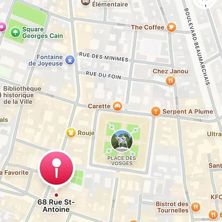 Design Et Confortable Au Coeur Du Marais Párizs